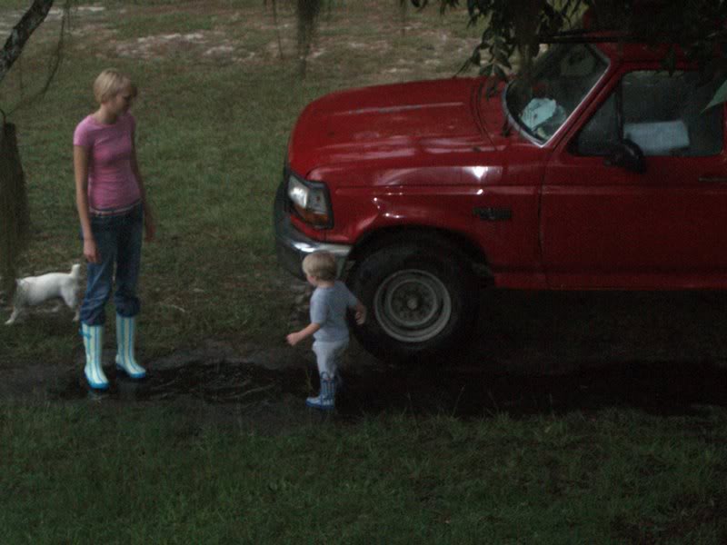 Puddles with Aunt Meghan