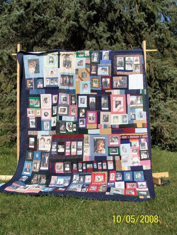 Memorial 2 Quilt for Family