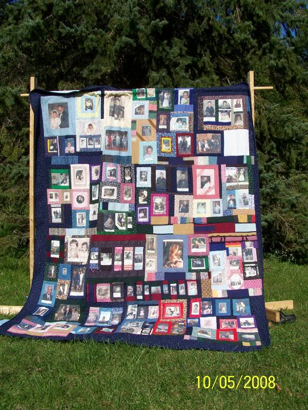Memorial Quilt for Family