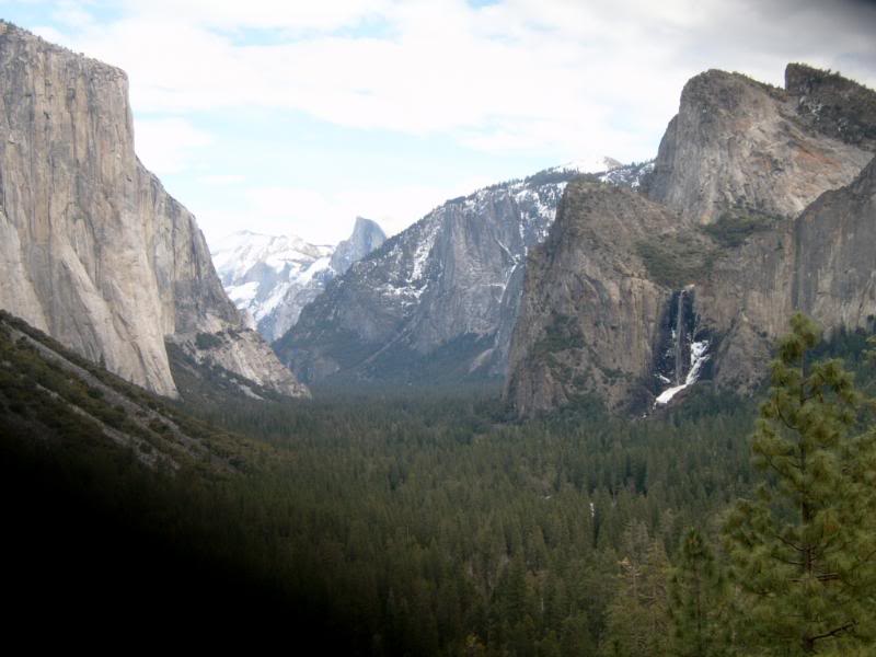 View from Wawona Tunnel