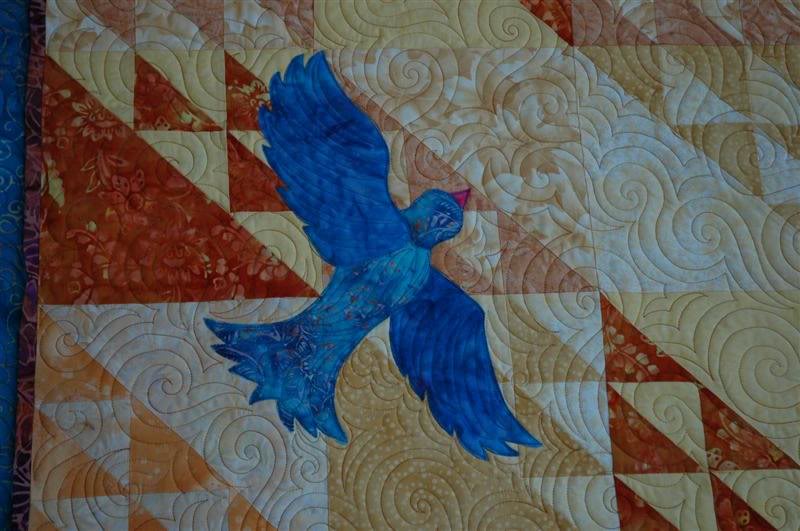 Bluebirds of Happiness - Detail 2