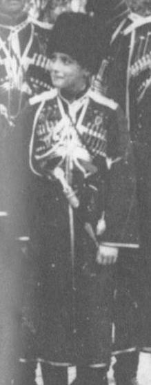 Smile in Cossack uniform