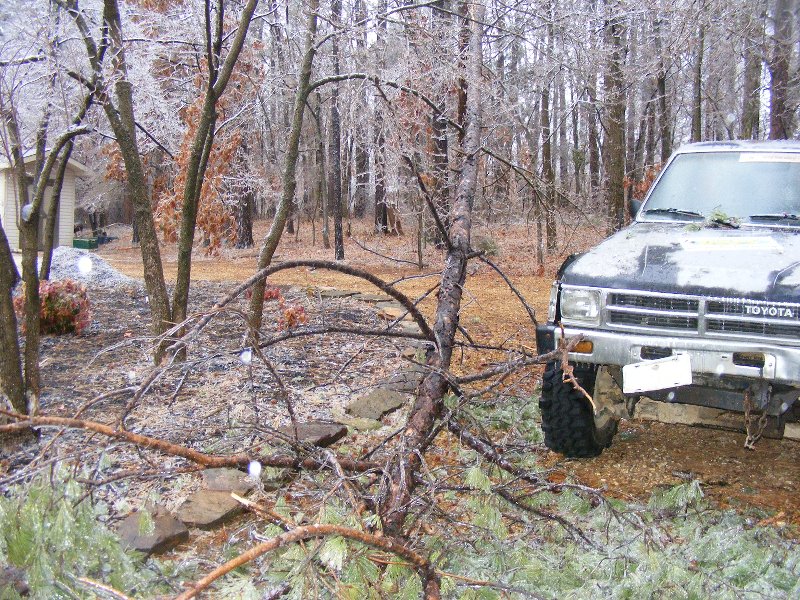 '86 Toyota in harms way