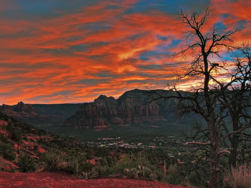 Sunrise Over Sedona