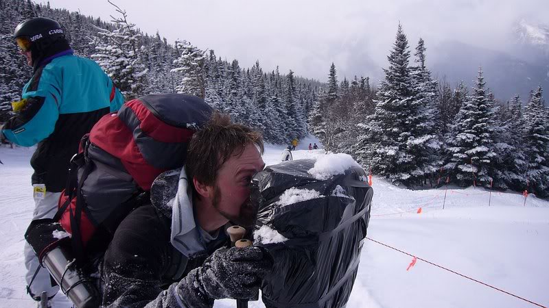 Dougeh on the lookout