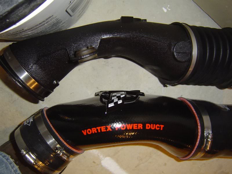Stock vs. Breathless Power Duct