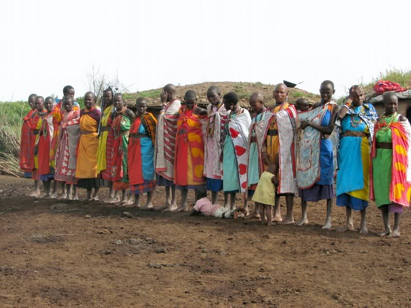 Ladies of Masai Mara Villiage