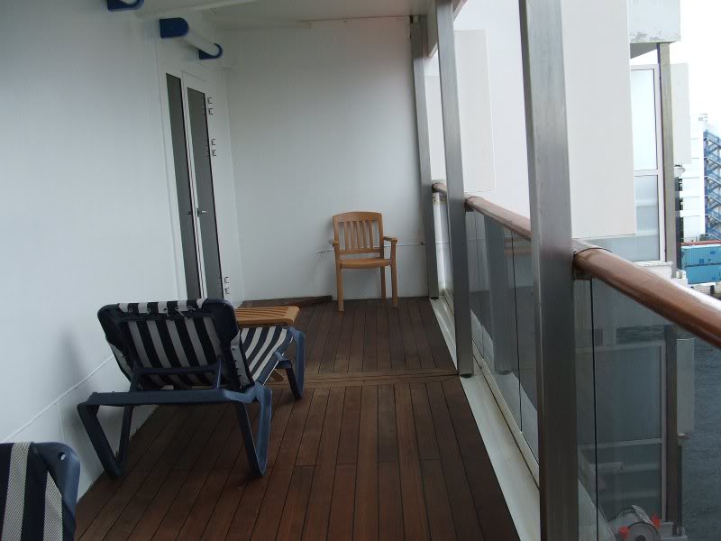 Balcony looking aft
