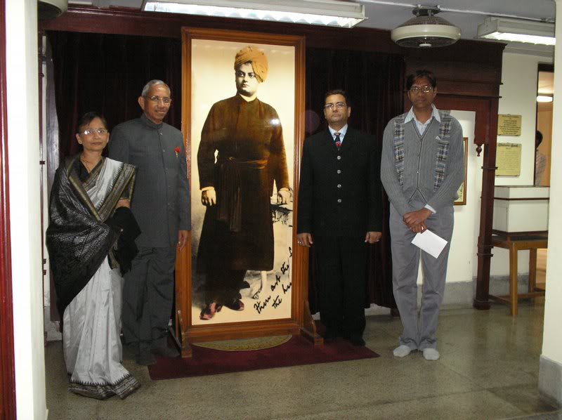 Honorable Justice R C Lahotiji with his wife son and wi...