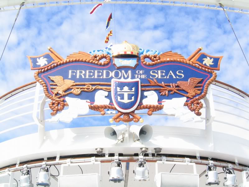 Freedom of the Seas, nous commen�ons notre deuxi�me cro...