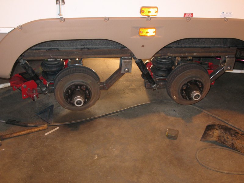 Trailer air suspension 014