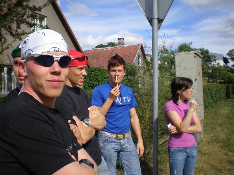 pyorakisoja katsomassa