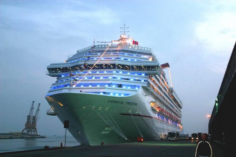 First evening in Venice !