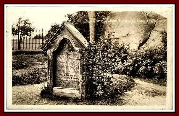 1920s John Brown's Grave - Lake Placid, NY