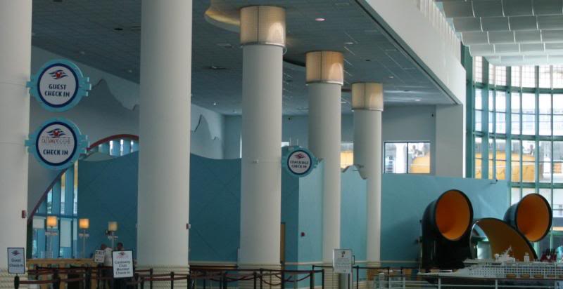 Boarding Area Check In Area