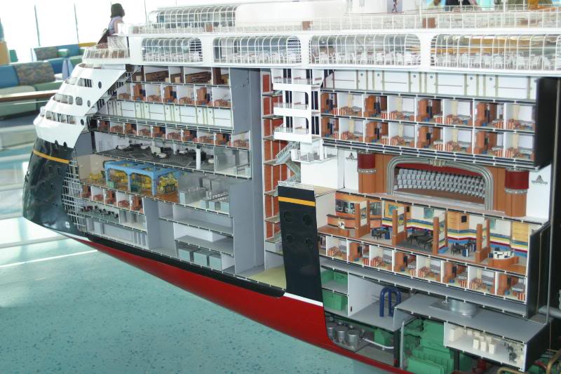 Boarding Area Disney Magic Model III