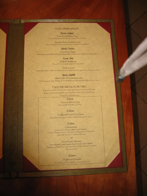 Royal Palm Bistro Menu 2