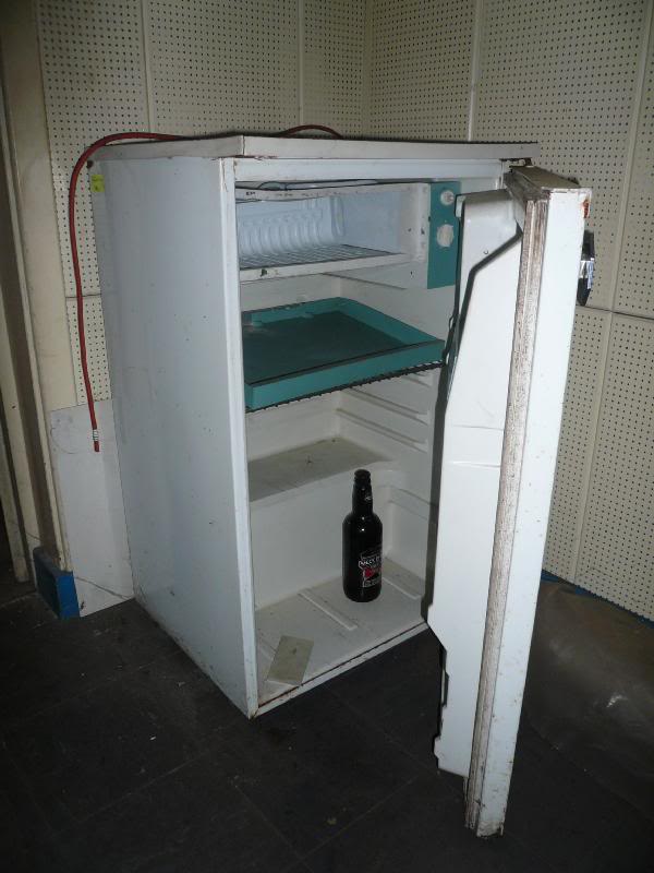 The bottle was empty