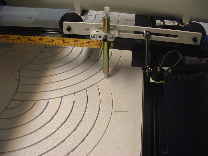 Advance the quilt to this position