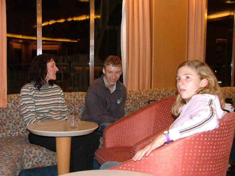 Lounging on the Spirit of Tasmania