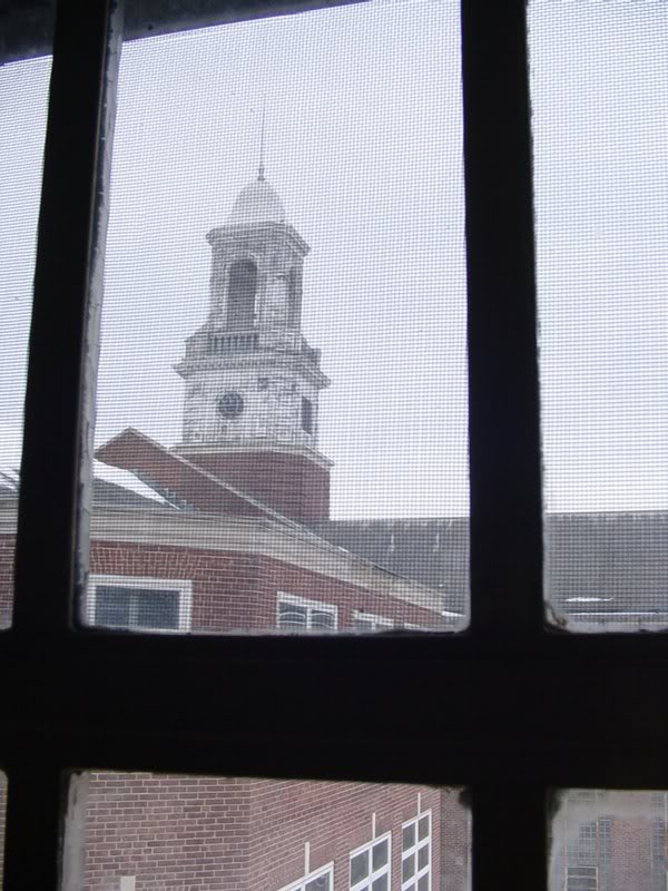 Canaan House - tower from cell