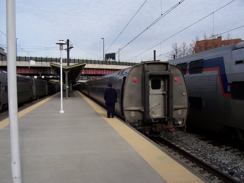 AMTRAK Regional at Baltimore Penn Station
