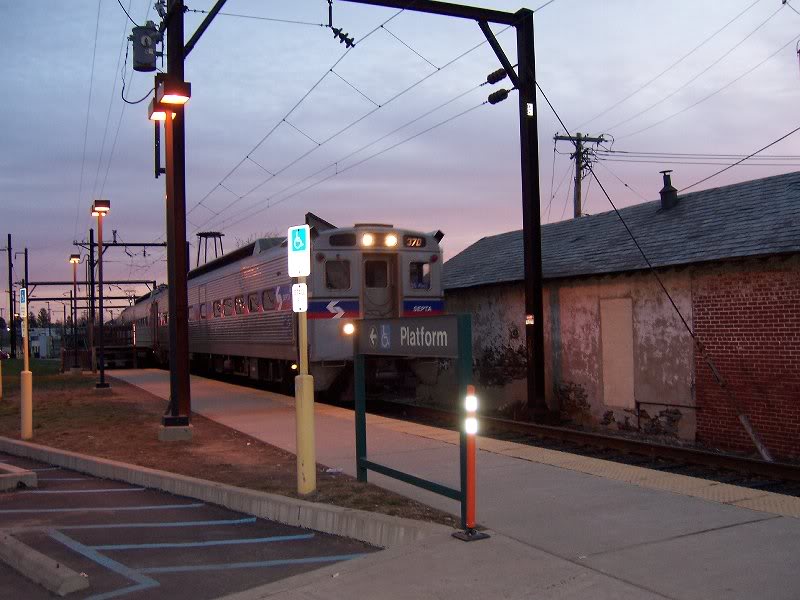 SEPTA R5 at Lansdale Station