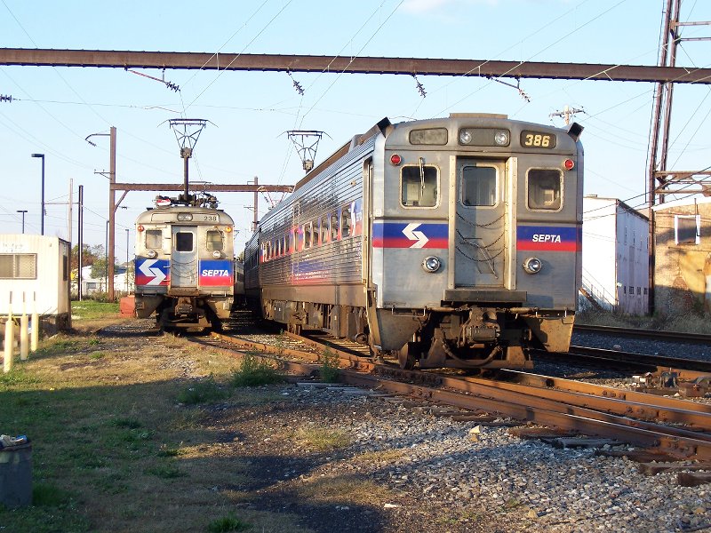 at the Lansdale station
