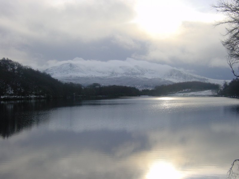 Sun over Cadair Idris