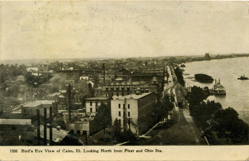 Cairo Illinois Bird's Eye View