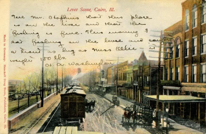 PC Cairo IL Levee Scene