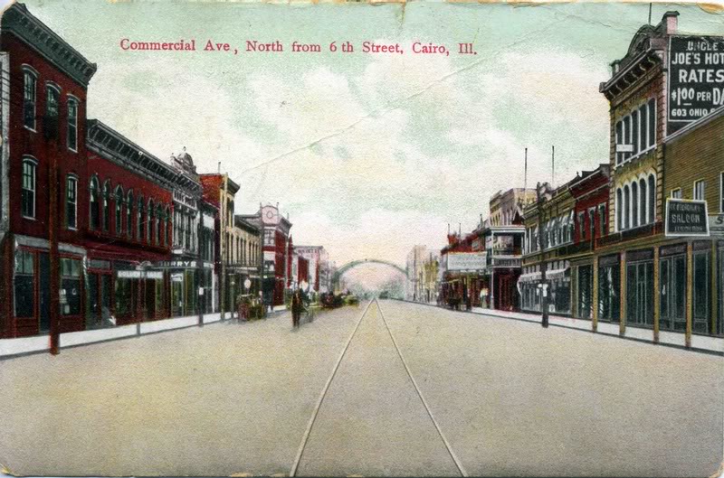 PC IL Cairo Commercial Ave North from 6th