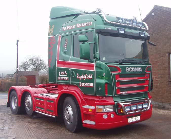 Ian Wright Scania