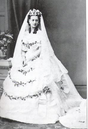 Alexandra's wedding gown
