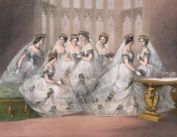 Princess Alexandra's bridesmaids