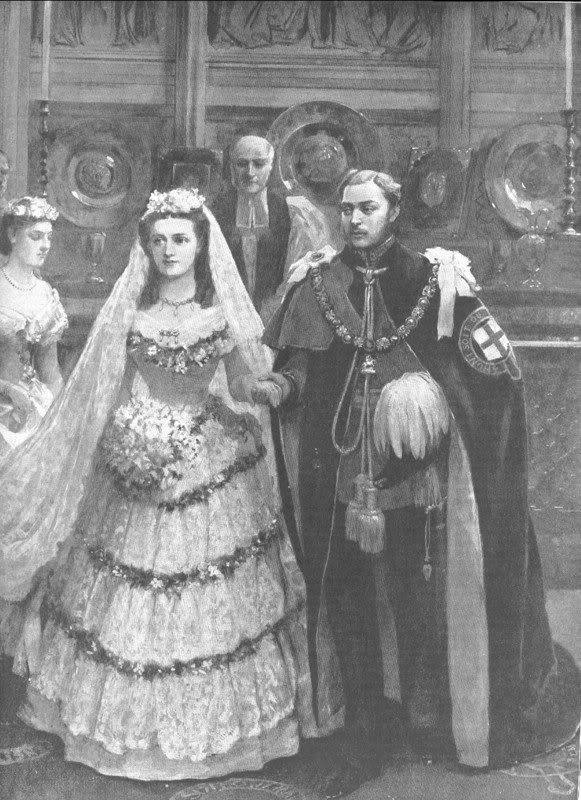 Recessional of Princess Alexandra's wedding