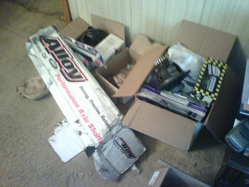 axle parts for the turd