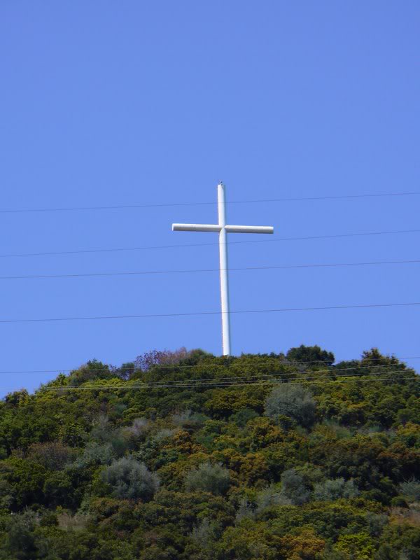 The big Cross on the top of the hill