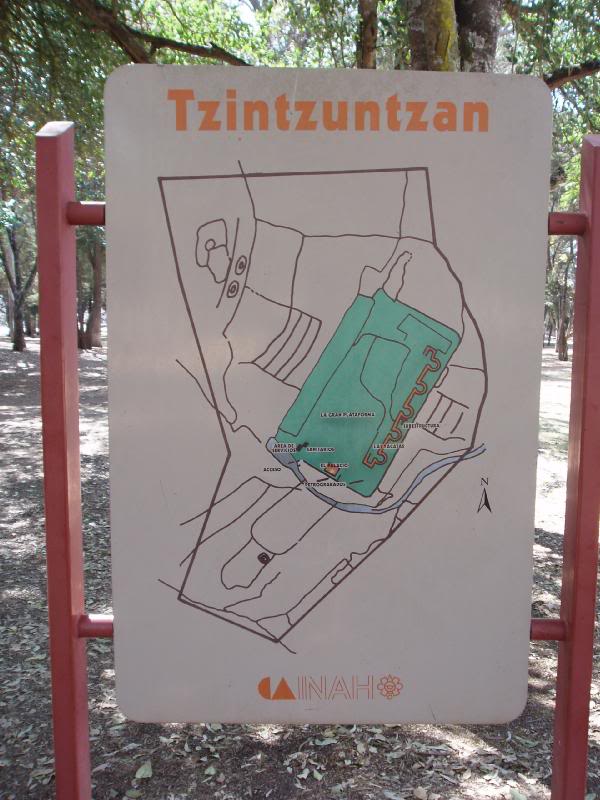 Map of Archaeological Site