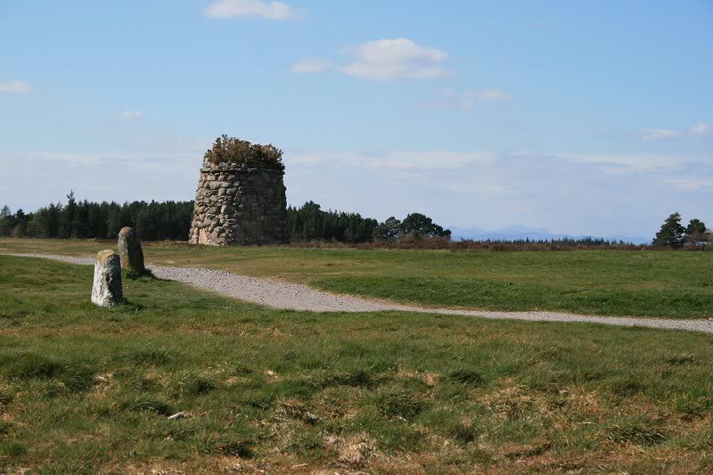 Memorial Cairn At Culloden