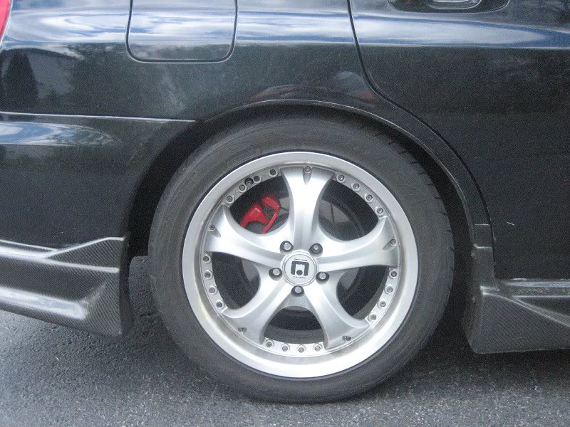 painted caliper rear