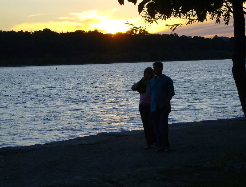 couple in a sunset