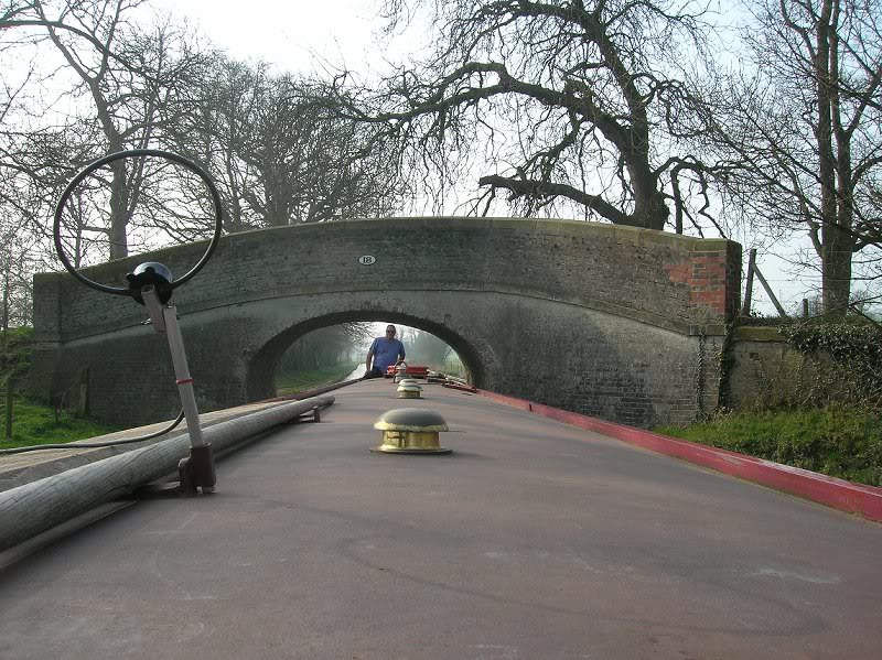 Threading the needle.