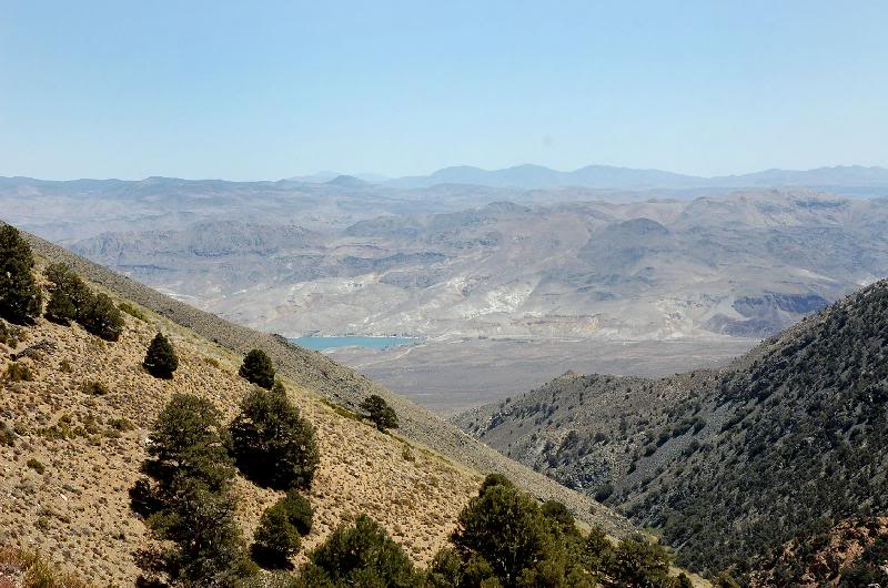 Looking back at Haiwee Resevoir