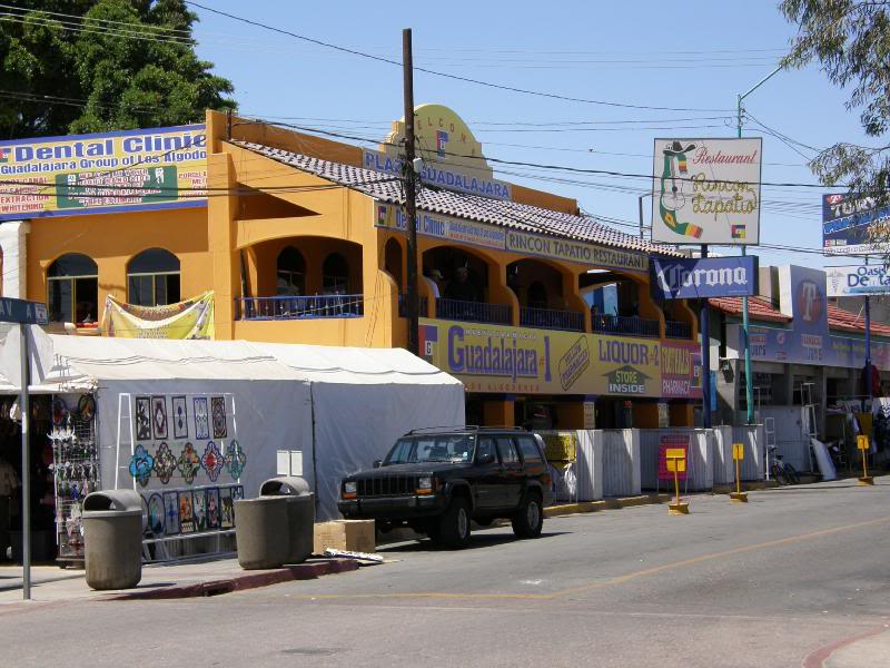 A look down main street.