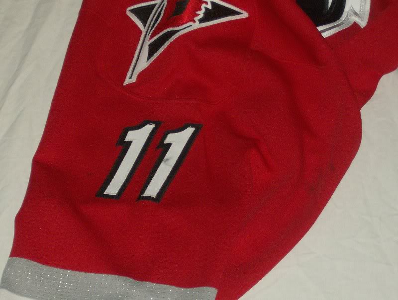 98-99 Kevin Dineen Road Jersey Right Arm