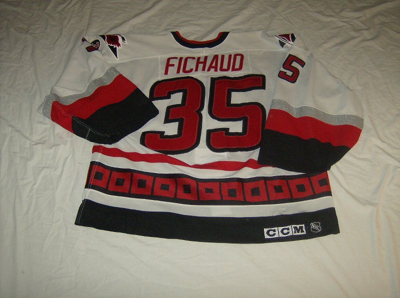 Eric Fichaud 99-00 Home Jersey Rear
