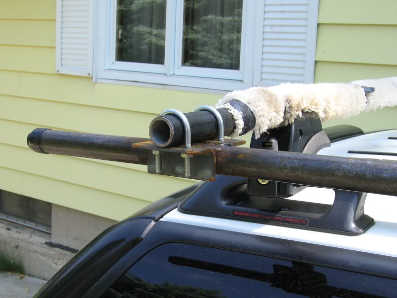 Attaching a Lengthwise Bar to the Normal Cross Bars