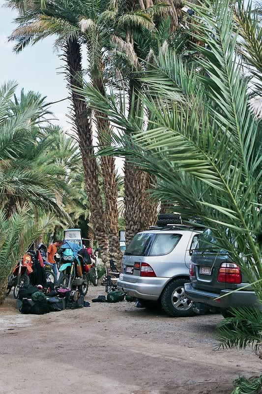 The Meski source! a campsite!