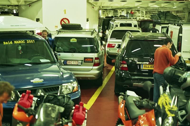 We were beside the other ML on board!